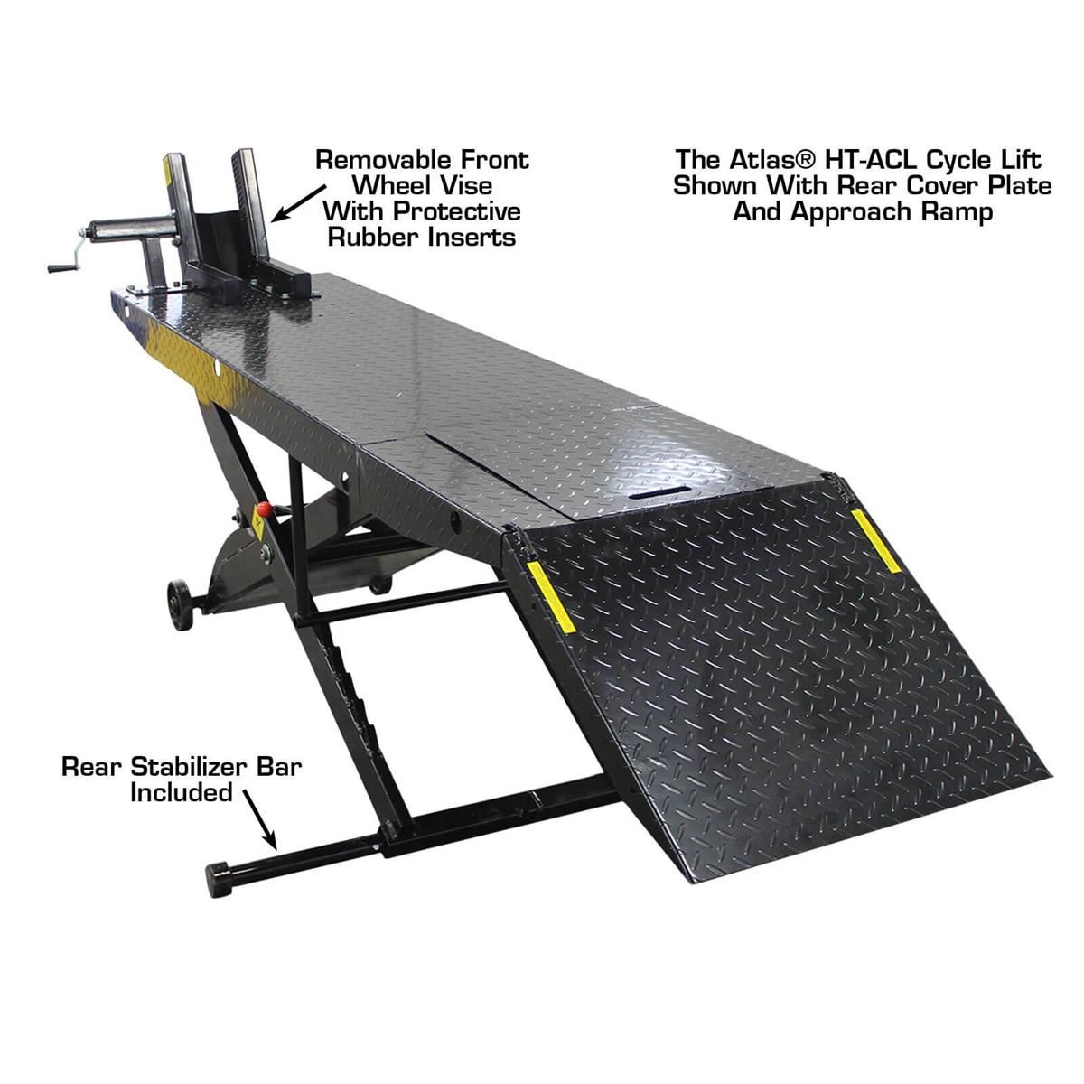 ACL Air Operated 1,000lb Motorcycle Lift