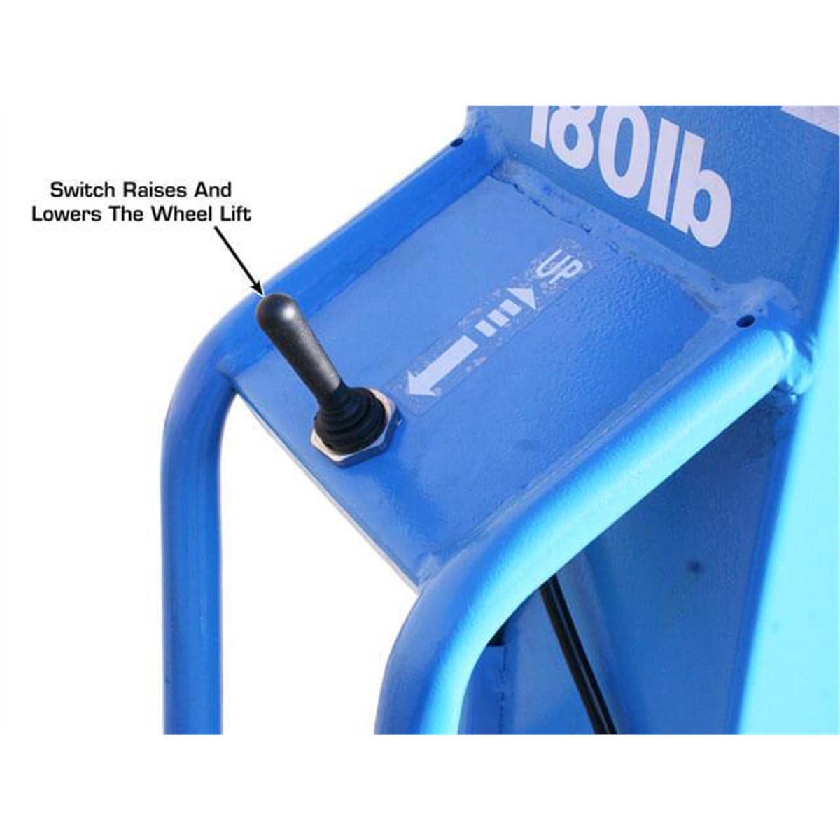 Atlas Off-set Pneumatic 180lb Wheel Lift