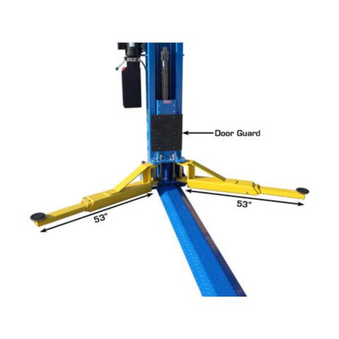 BP12000X Commercial Grade Baseplate 2-Post Lift 12,000 lb. Capacity