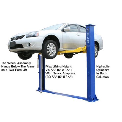 9KBPX Baseplate 2-Post Lift 9,000 lb. Capacity