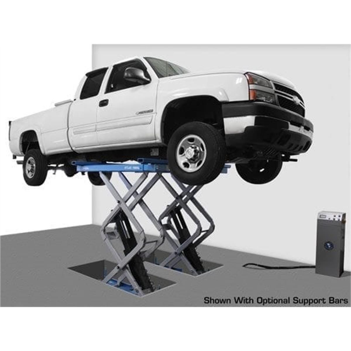 Atlas Automotive FM9SL In Ground Full Rise Scissor Lift 9,000lb Capacity