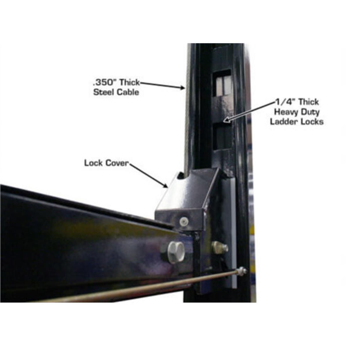 Garage PRO8000 Portable Hobbyist 4-Post Lift 8000 lb. Capacity