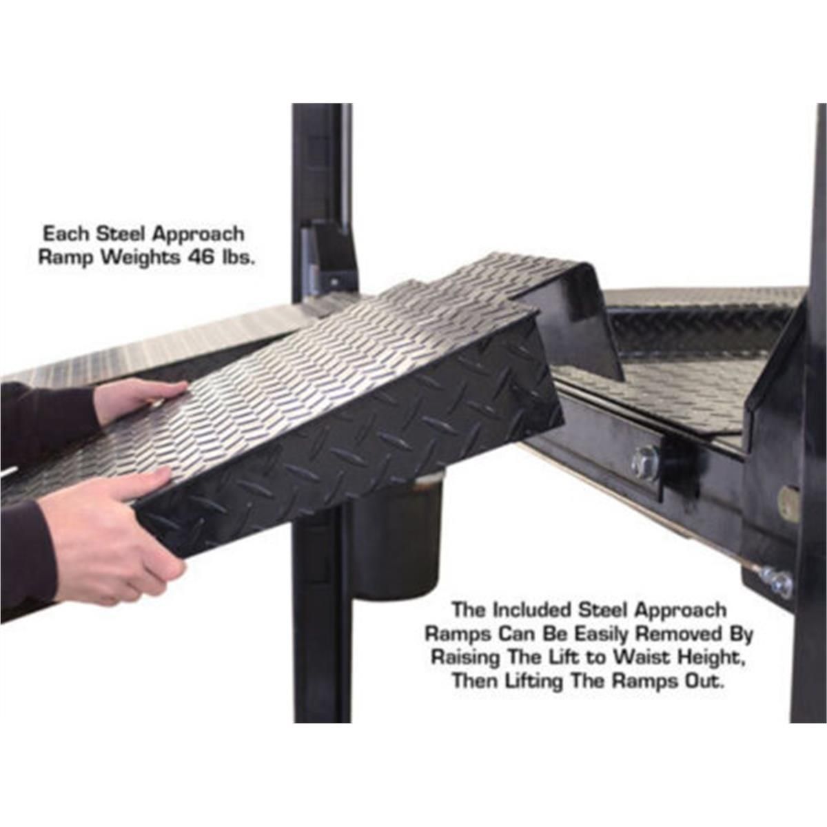 Garage PRO8000 Portable Hobbyist 4-Post Lift 8000 lb. Capacity