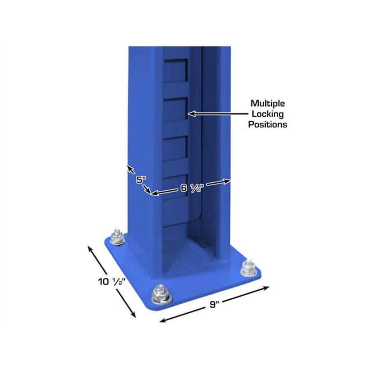 Platinum PVL14 ALI Certified Commercial Grade 4-Post Lift 14,000 lb. Capacity
