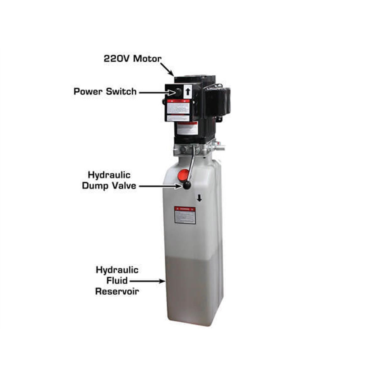 PVL14OF-EXT ALI Certified Open Front Alignment 4-Post Lift 14,000 lb. Capacity