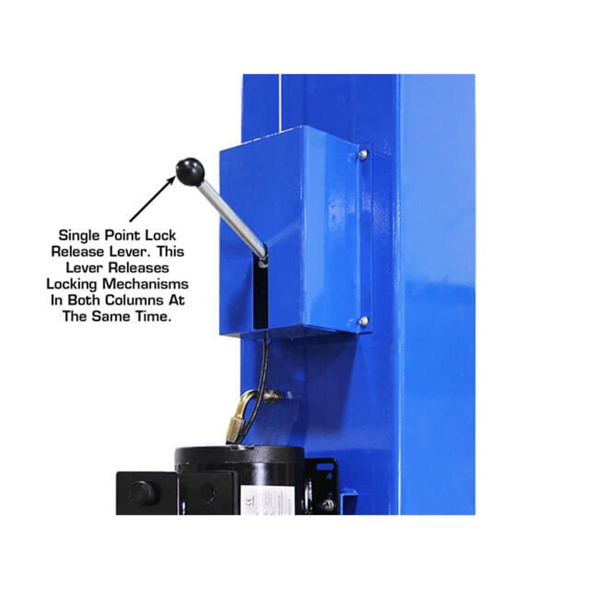 PRO-9D Overhead 2-Post Lift 9,000 lb. Capacity