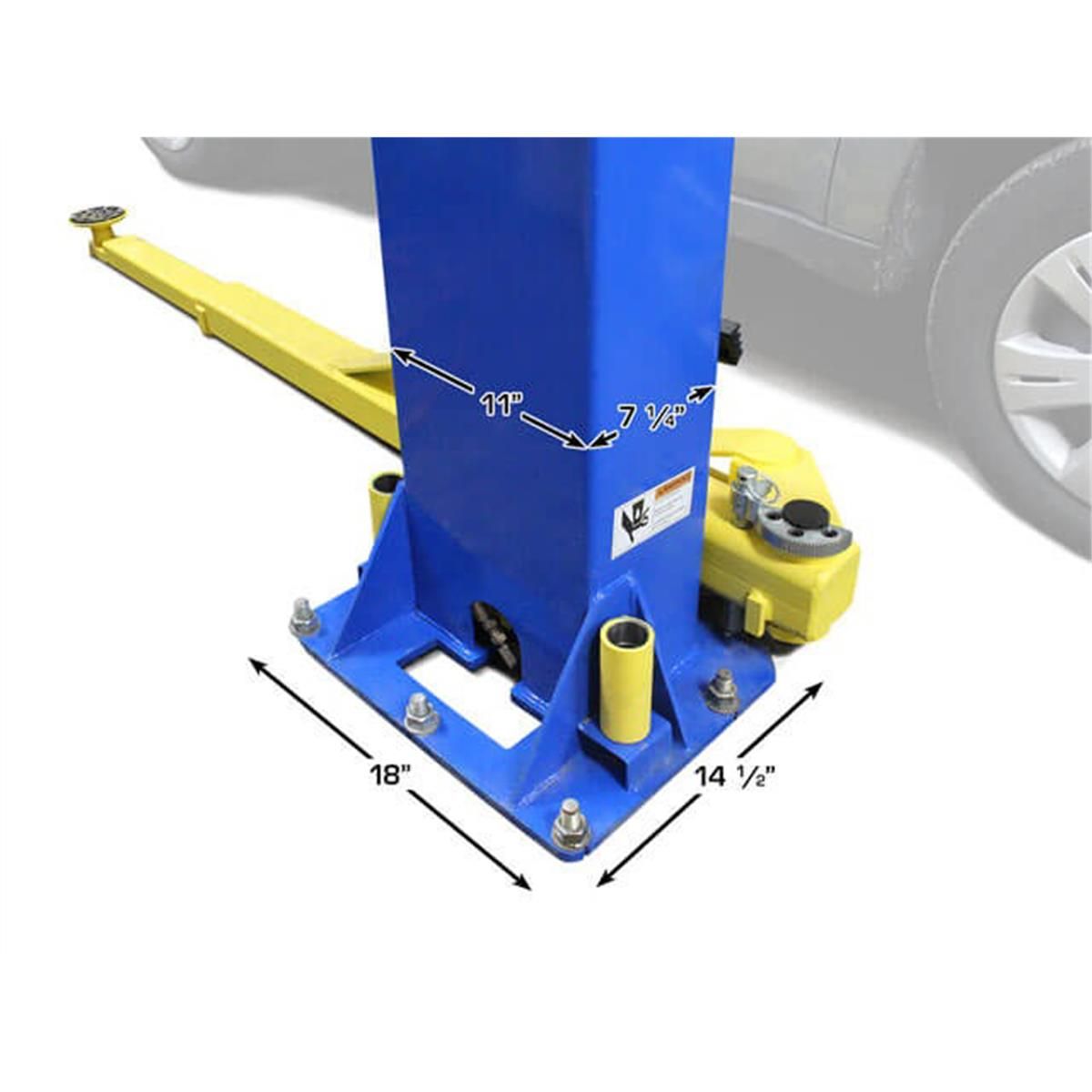 PRO-9D Overhead 2-Post Lift 9,000 lb. Capacity