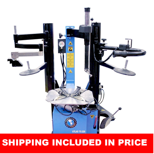 TC755DAA Wheel Clamp Tire Changer with Dual Assist Arms