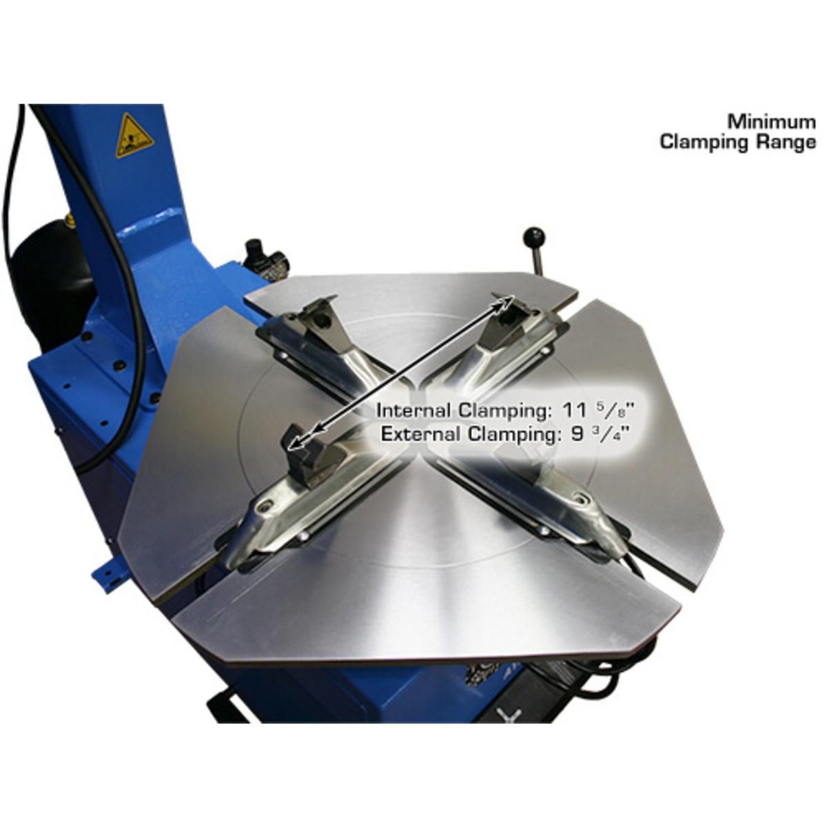 TC229DAA Rim-Clamp Tire Changer with Dual Assist Arms