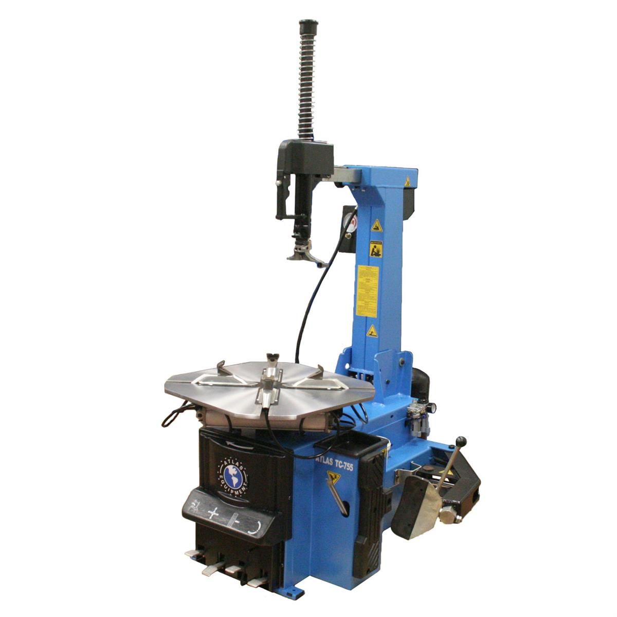 TC755 Tilt-Back Rim-Clamp Tire Changer with Beadblaster
