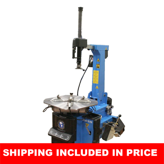 TC755 Tilt-Back Rim-Clamp Tire Changer with Beadblaster
