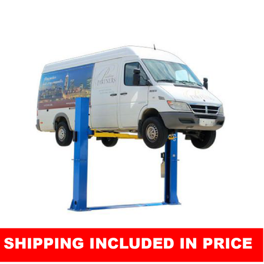 BP10000X Commercial Grade Baseplate 2-Post Lift 10,000 lb. Capacity