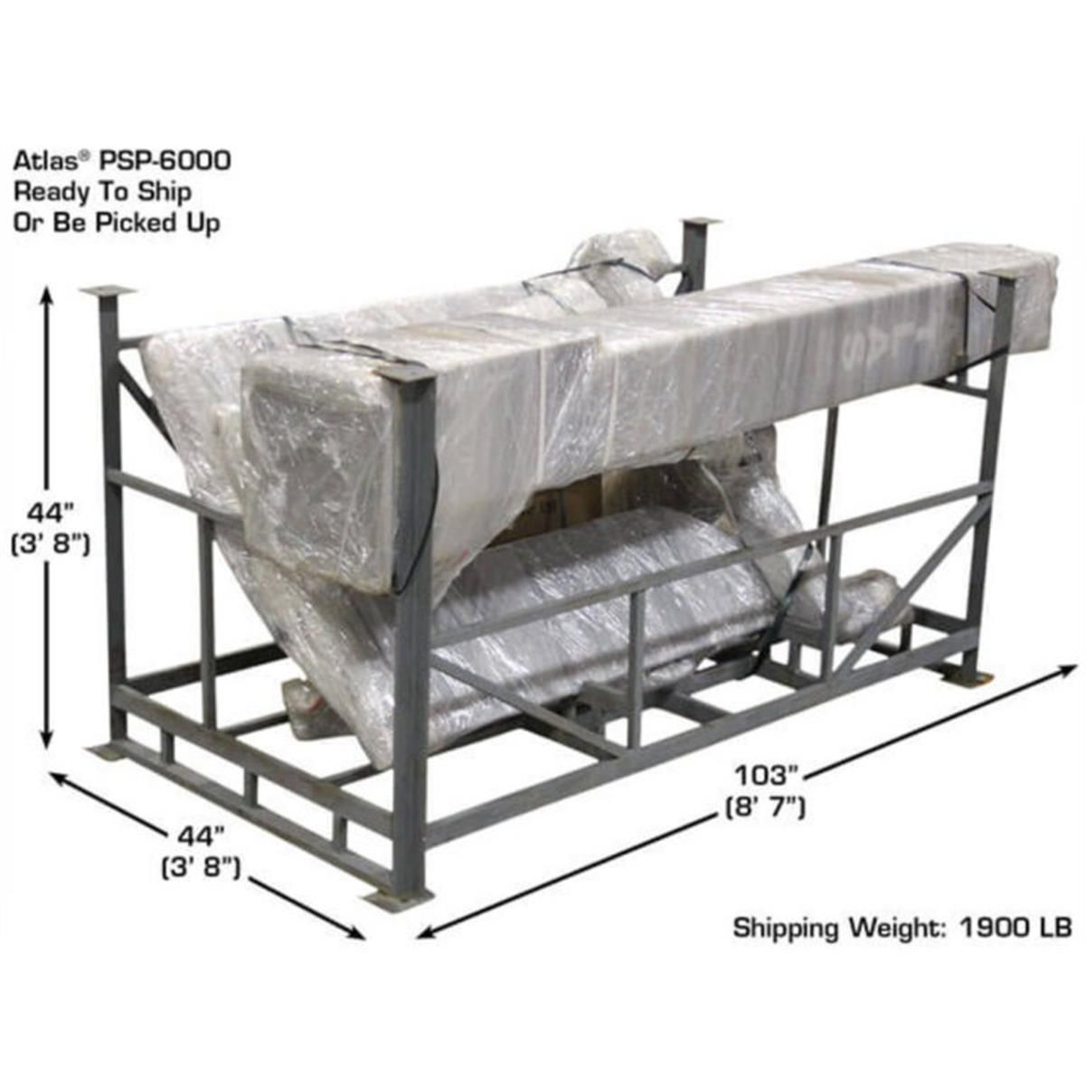 PSP-6000 6,000 lb. Capacity Portable Single Post Lift
