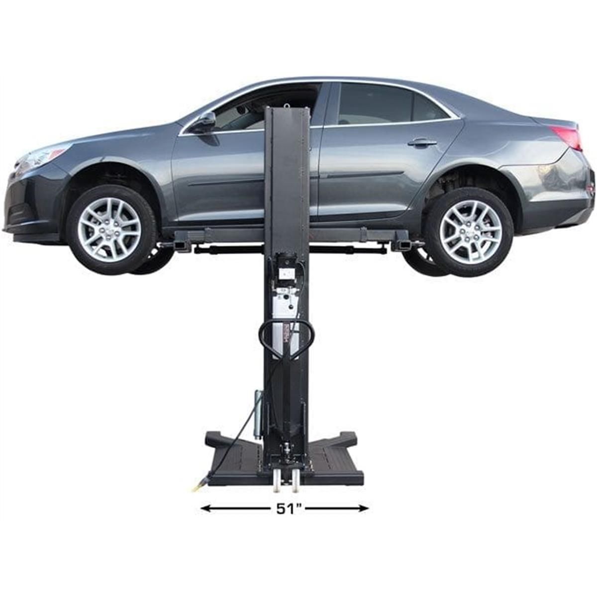 PSP-6000 6,000 lb. Capacity Portable Single Post Lift